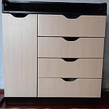 Пеленальний комод 4+1 софт сонома-белый, фото 4