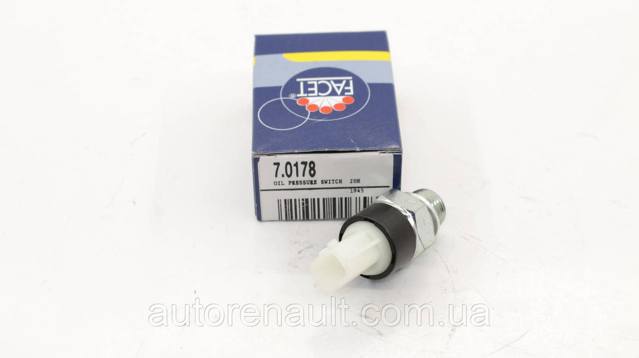 Датчик тиску масла на Рено Логан II 1.5 dCi+1.6 i 16V 2012-> — FACET (Італія) 70178