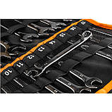 Набір ключів рожково-накидних Richmann 24 шт 6-32 мм в чохлі (C6345), фото 3