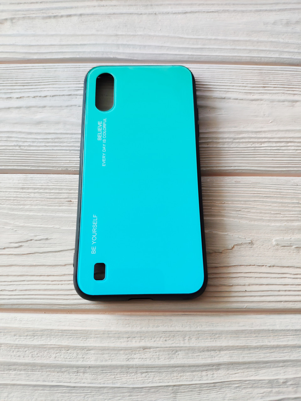 Чохол Gradient для Samsung Galaxy A01 2020 / A015F Green-blue