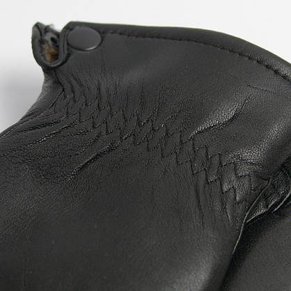 Оптом чоловічі шкіряні зимові рукавички з натуральної шкіри (арт. M20-57-1), фото 3