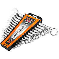 Набір ключів рожково-накидних Richmann дюймових 14 шт в корпусі (C6349)