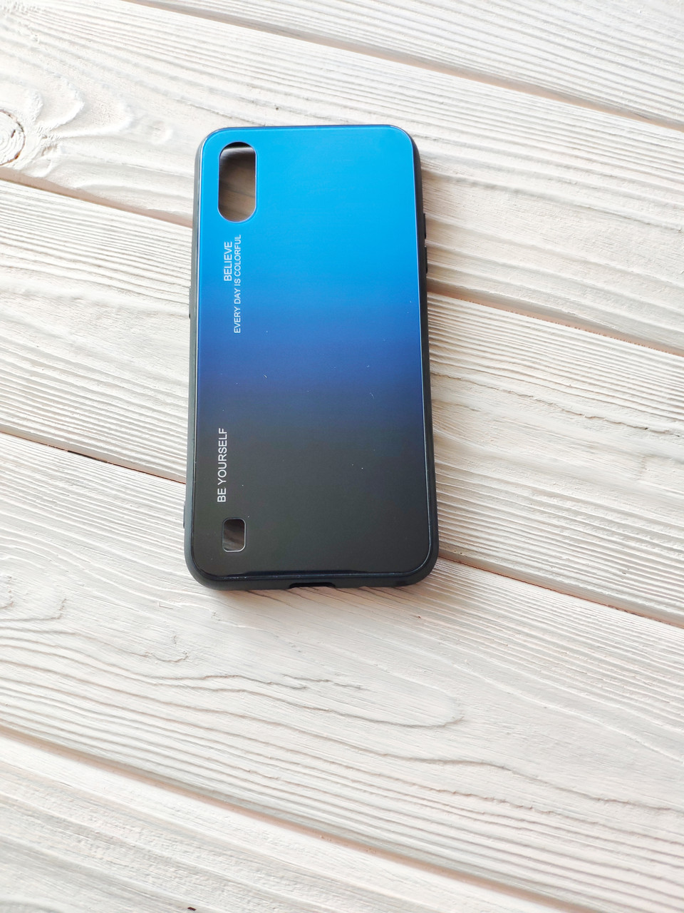 Чохол Gradient для Samsung Galaxy A01 2020 / A015F blue-black