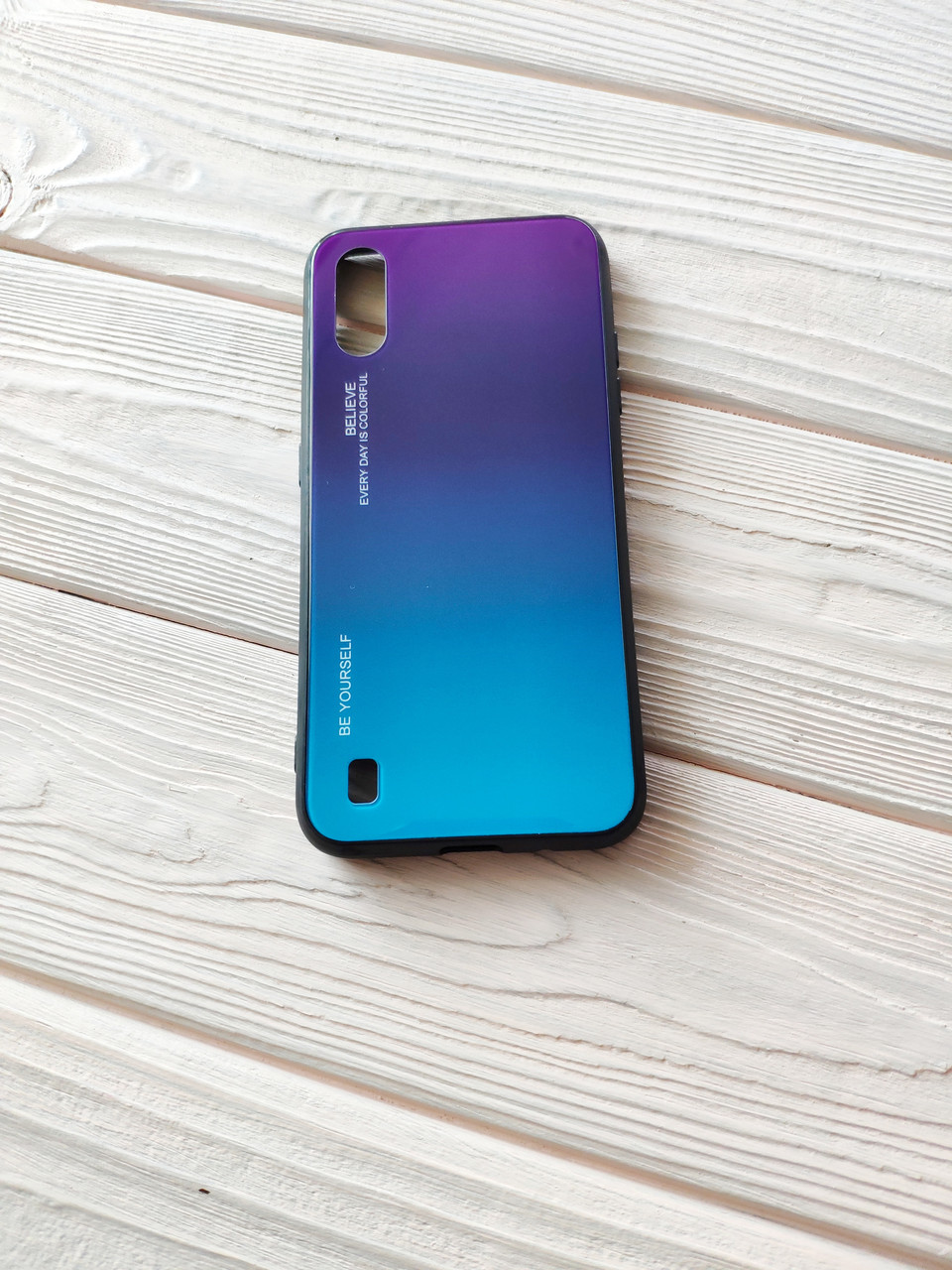 Чохол Gradient для Samsung Galaxy A01 2020 / A015F purple-blue