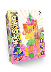 Кінетичний пісок KidSand у коробці 400 гр Danko Toys KS-04-01U формочки інструкція дитяча творчість для дітей