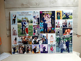 Фотоколаж 70х100, 25 фото