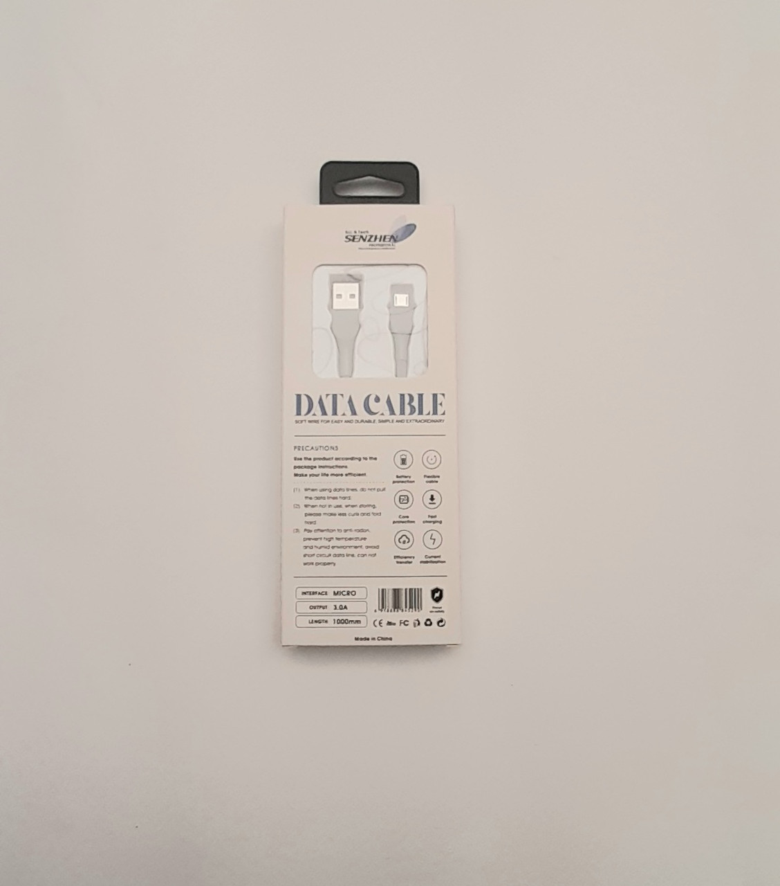 Кабель USB Senzhen Micro Usb 1м