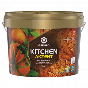 Eskaro Akzent Kitchen Вологостійка особливо міцна фарба для внутрішніх робіт