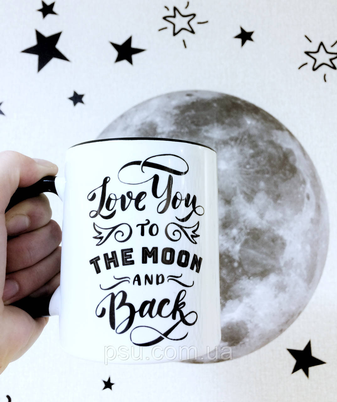 Чашка Love you to the moon and back