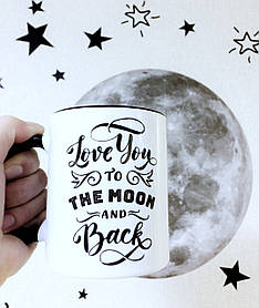 Чашка Love you to the moon and back