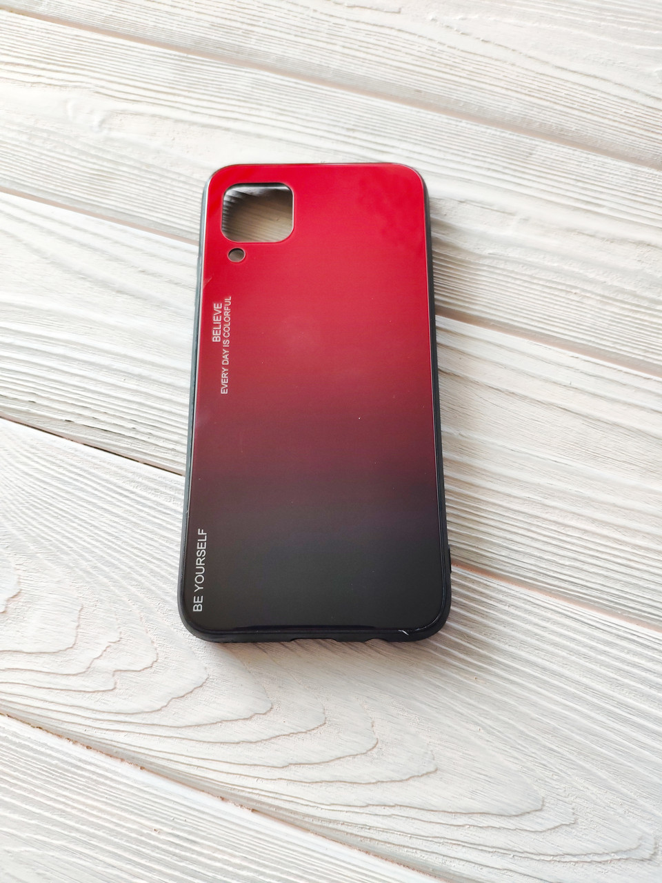Чохол Gradient для Huawei P40 LIte red-black