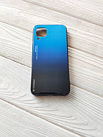 Чохол Gradient для Huawei P40 LIte blue-black