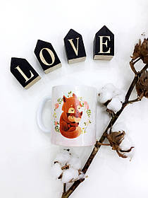 Чашка мамі (лисенята)