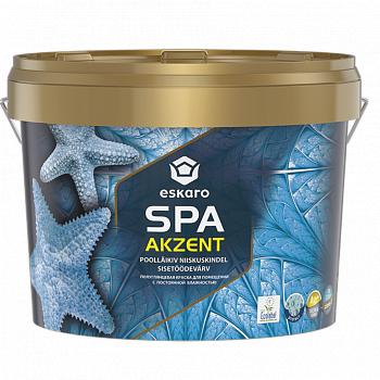 Eskaro Akzent SPA Напівглянсова фарба для приміщень із постійною вологістю