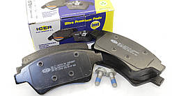 Гальмівні колодки передні на Рено Кенго 1.6 i 16v/ 1.9 dci (97-2008)-> ICER - 181579-701