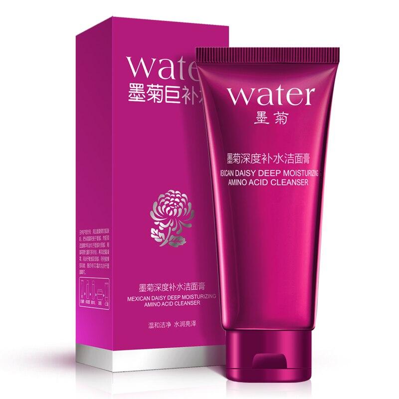 Пінка для вмивання з екстрактом хризантеми Bioaqua Water Mexican Daisy Cleanser