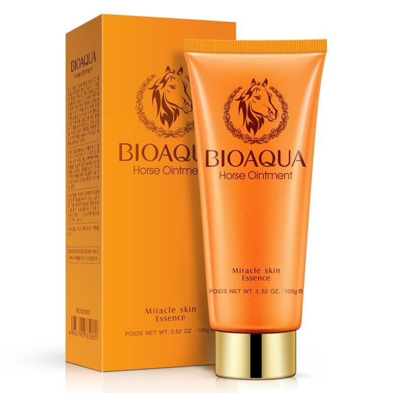 Пінка для вмивання з кінським жиром Bioaqua Horse Oil