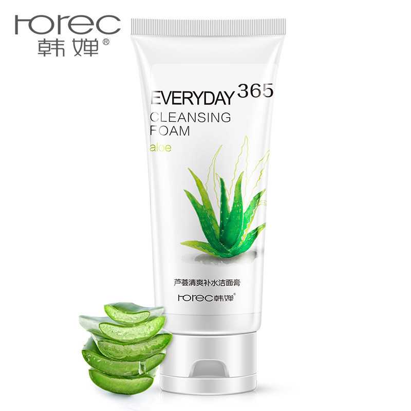 Пінка для вмивання з екстрактом алое Rorec 365 Cleanser Foam