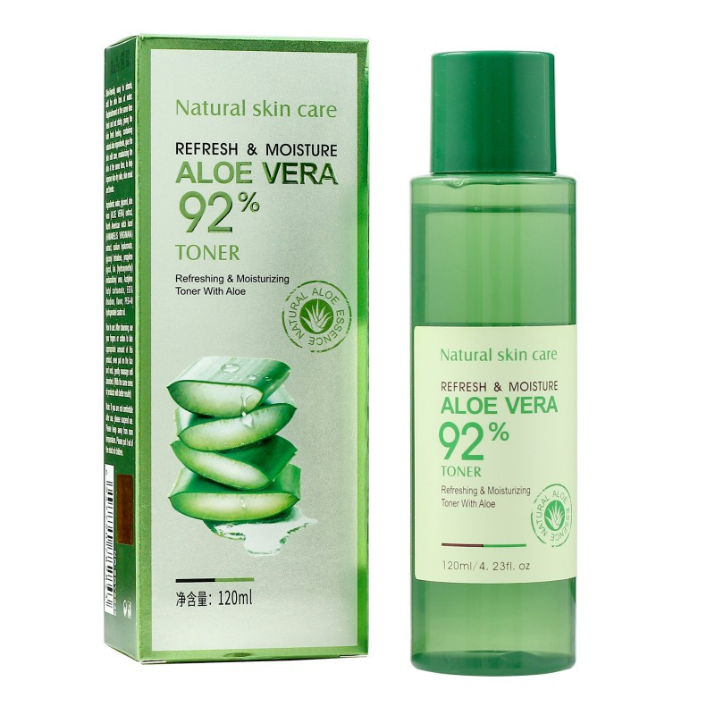 Тонер на основі алое віра Rorec Refresh & Moisture Aloe Vera 92% Toner