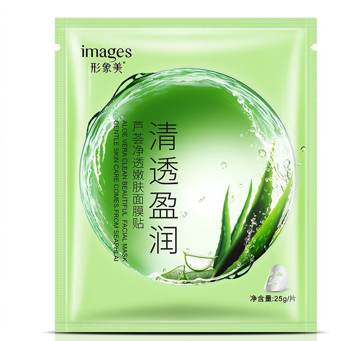 Тканинна Маска з екстрактом алое Images Aloe Vera Clean Beautiful