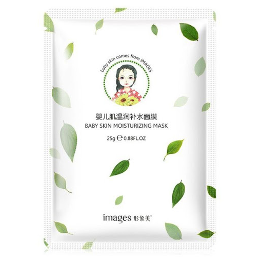 Зволожуюча маска для обличчя з екстрактом м'яти Images Baby Skin Mask Moisturizing