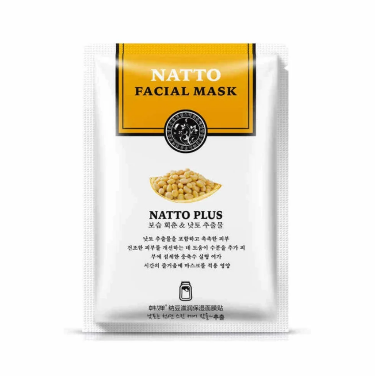 Освіжна, матувальна маска Rorec Natto Plus Facial Mask