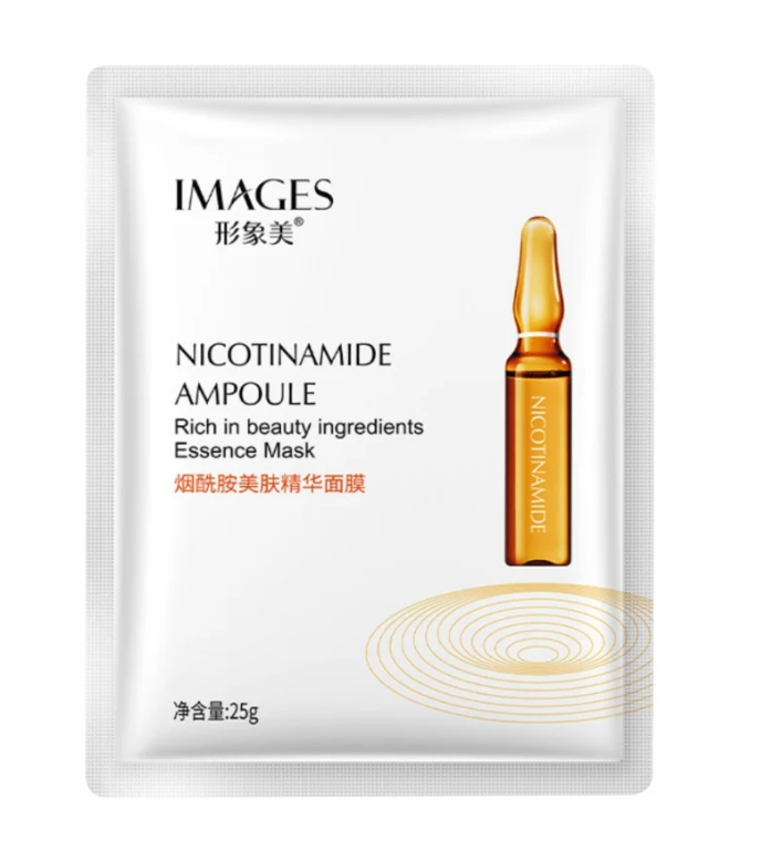 Омолоджуюча тканинна маска Images Nicotinamide Ampoule Facial Mask