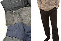 Мужские спортивныt брюки/Штаны в больших размерах зимние под манжет 4XL Венгрия байковые