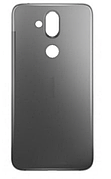 Задня кришка для Nokia 8.1 TA-1119/TA-1121/TA-1128, X7, сіра, Steel