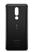 Задня кришка для Nokia 5.1 TA-1061/TA-1075, чорна, оригінал