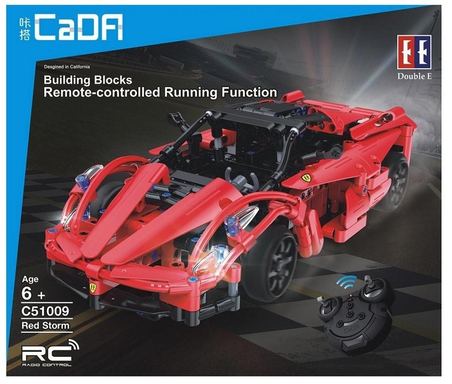 Конструктор CaDa Technic "Спортивна машина", 380 дет, C51009W, фото 1