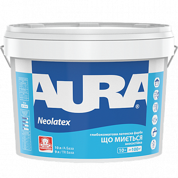 Aura Neolatex Зносостійка глубокоматовая інтер'єрна фарба 5