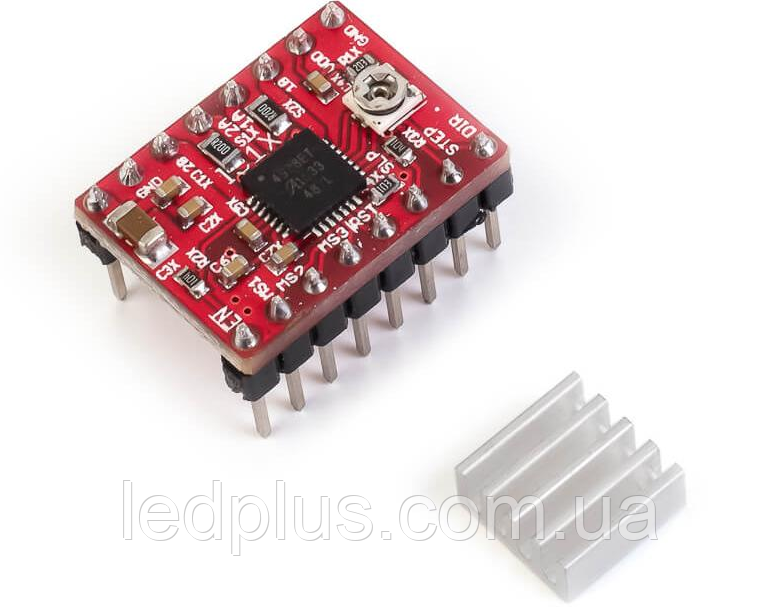 Модуль драйвера крокового двигуна A4988 Red