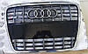 Решітка радіатора Audi A6 C6 (05-11) тюнінг стиль S6 (хром рамка), фото 3