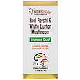 Червоний гриб Рейші і Білий гриб California GOLD Nutrition "Red Reishi & White Button Mushroom" (60мл), фото 4