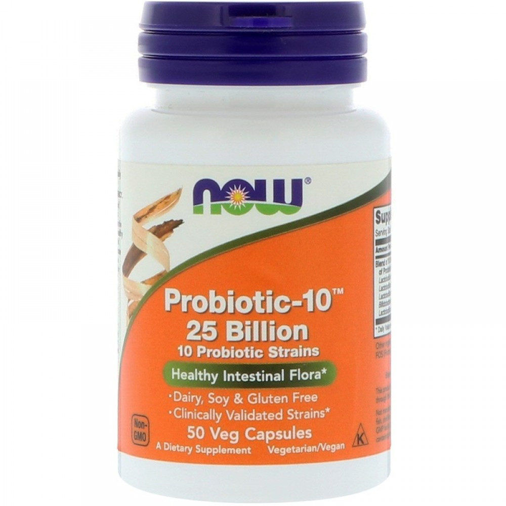 Пробіотики NOW Foods Probiotic - 10 caps 50