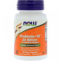 Пробиотики NOW Foods Probiotic - 10 25 Billion 50 caps