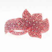 Шпилька для Волосся Автомат Кленовий Листочок Рожевий Чорний Бірюзовий