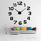 Годинники настінні DIY NEW Clock з цифрами | Настінні 3D годинник | великий годинник на стіну, фото 6