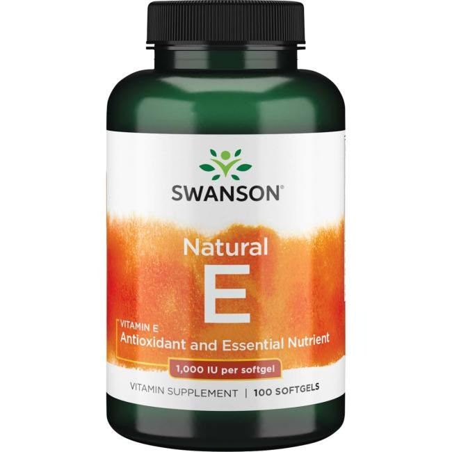 Витамин Е (Vitamin E) Swanson токоферолы Tocopherols 1000 Mix (100капc.), Swanson - фото 1 - id-p1113417171