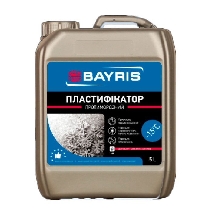 Пластифікатор Байріс Протиморозний 5л, фото 1