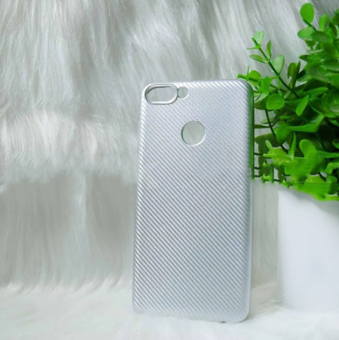 Силіконовий чохол Huawei P Smart Сірий (silver)