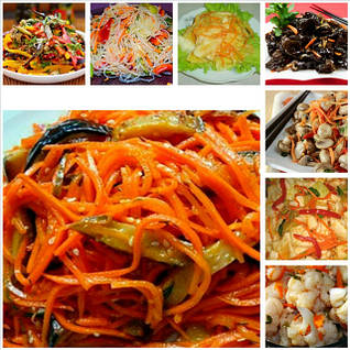 Гриби , капуста, морква по корейськи і багато іншого