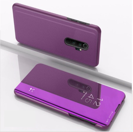 Чохол-книжка Mirror для Xiaomi Redmi 9 Дзеркальний бузковий
