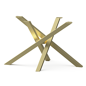 Каркас для столу з металу 1200×650 мм, H 740 мм Золото