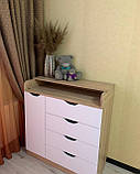 Пеленальний комод 4+1 венге магія, фото 4