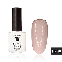 Гель-лак MB Pa-16 светлый бежевый Pastel Collection, эмаль 8 мл