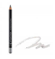 Карандаш для глаз Flormar Waterpoof Eyeliner водостойкий № 108 Перламутровый Светло серый