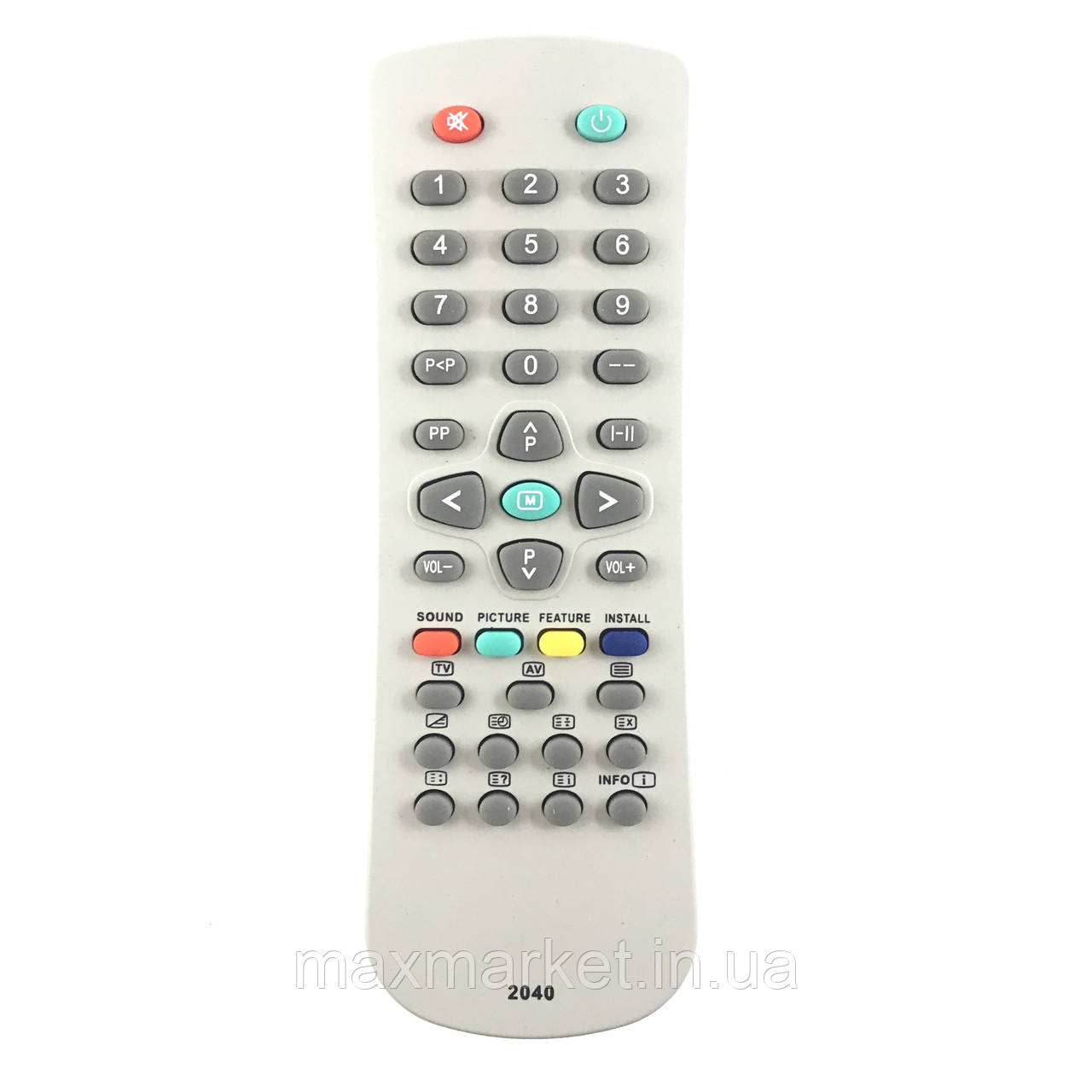 Пульт дистанційного керування RAINFORD/VESTEL RC-2040 small [TV]