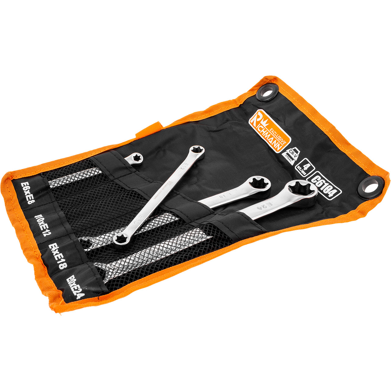 Набір ключів накидних E-TORX Richmann 4 шт Е6-Е24 (C6104)